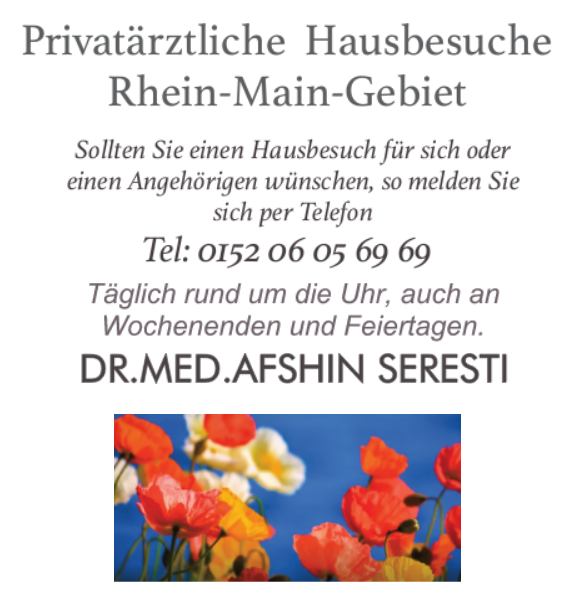 24 Stunden Privatärztlicher Notdienst (Kindern + Erwachsenen)  für Nidda